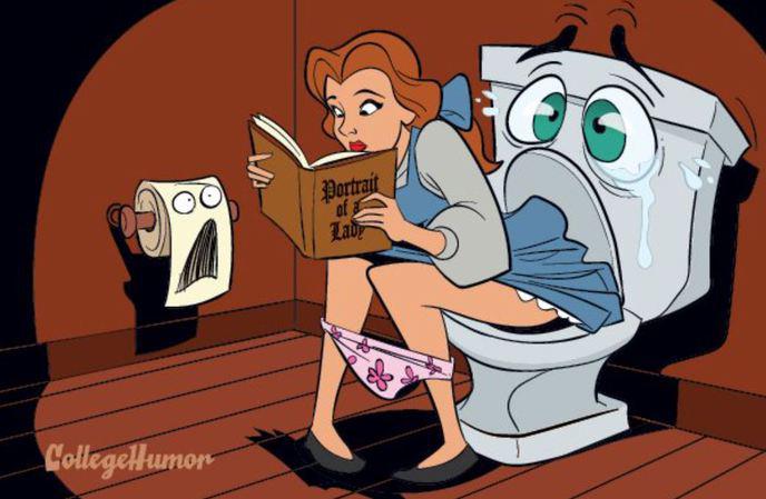 Paul Westover - Les princesses aux toilettes