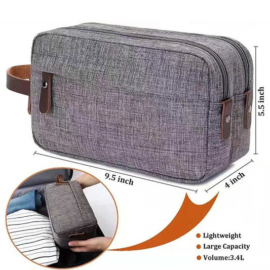 Grande Trousse de Toilette de Voyage pour Homme